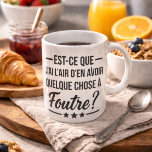 Mug personnalisé citation