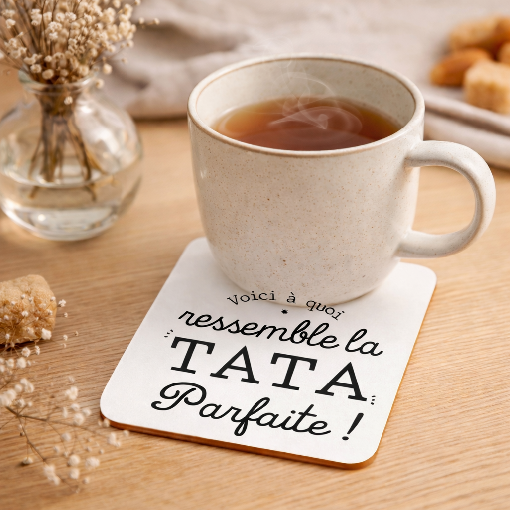Dessous de verre tata parfaite