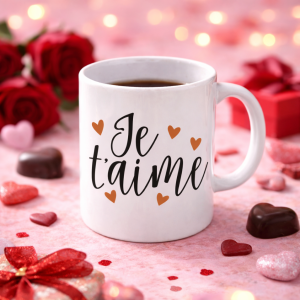 Mug je t'aime