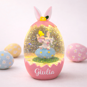 Veilleuse Lapin de Pâques Personnalisée avec prénom