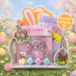 Coffret créatif de Pâques pour enfants