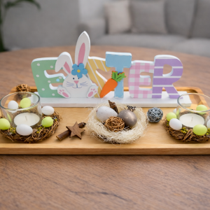 Plateau décoratif de Pâques