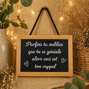 Ardoises personnalisées