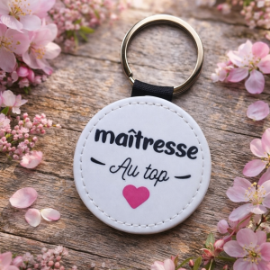 Porte-clés maîtresse au top