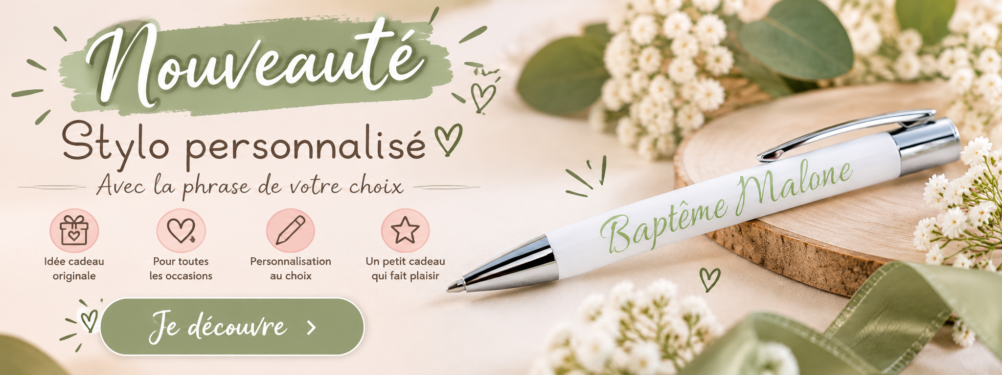 stylo personnalisé